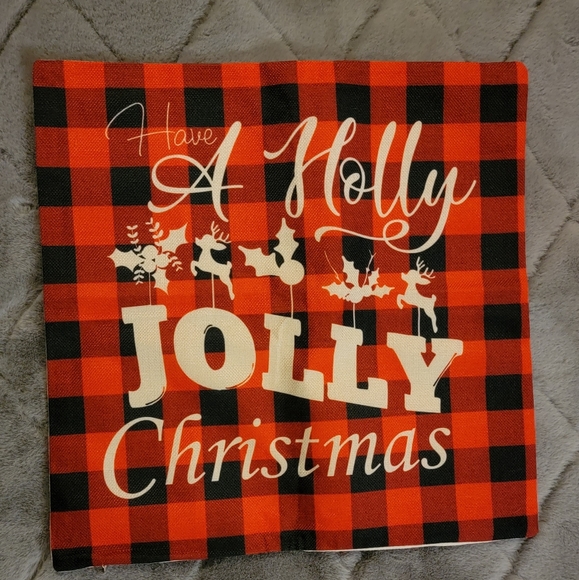 NWT SET OF 4 Christmas Decorations Pillow Covers 18x18 - Picture 9 of 12